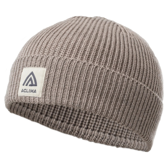 Aclima Explorer Beanie Beige Melange in der Gruppe Kleidung & Schuhe / Kappen & Kopfbedeckungen / Mützen bei Sportfiskeprylar.se (90-109273)