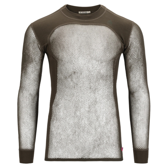 Aclima WoolNet Original Crewneck M\'s Tarmac in der Gruppe Kleidung & Schuhe / Kleidung / Schichten & Unterwäsche / Baselayer-Oberteile bei Sportfiskeprylar.se (90-109994r)