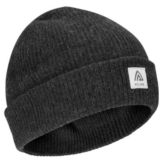 Aclima ReBorn Felted Beanie Dark Grey Melange in der Gruppe Kleidung & Schuhe / Kappen & Kopfbedeckungen / Mützen bei Sportfiskeprylar.se (90-110746)