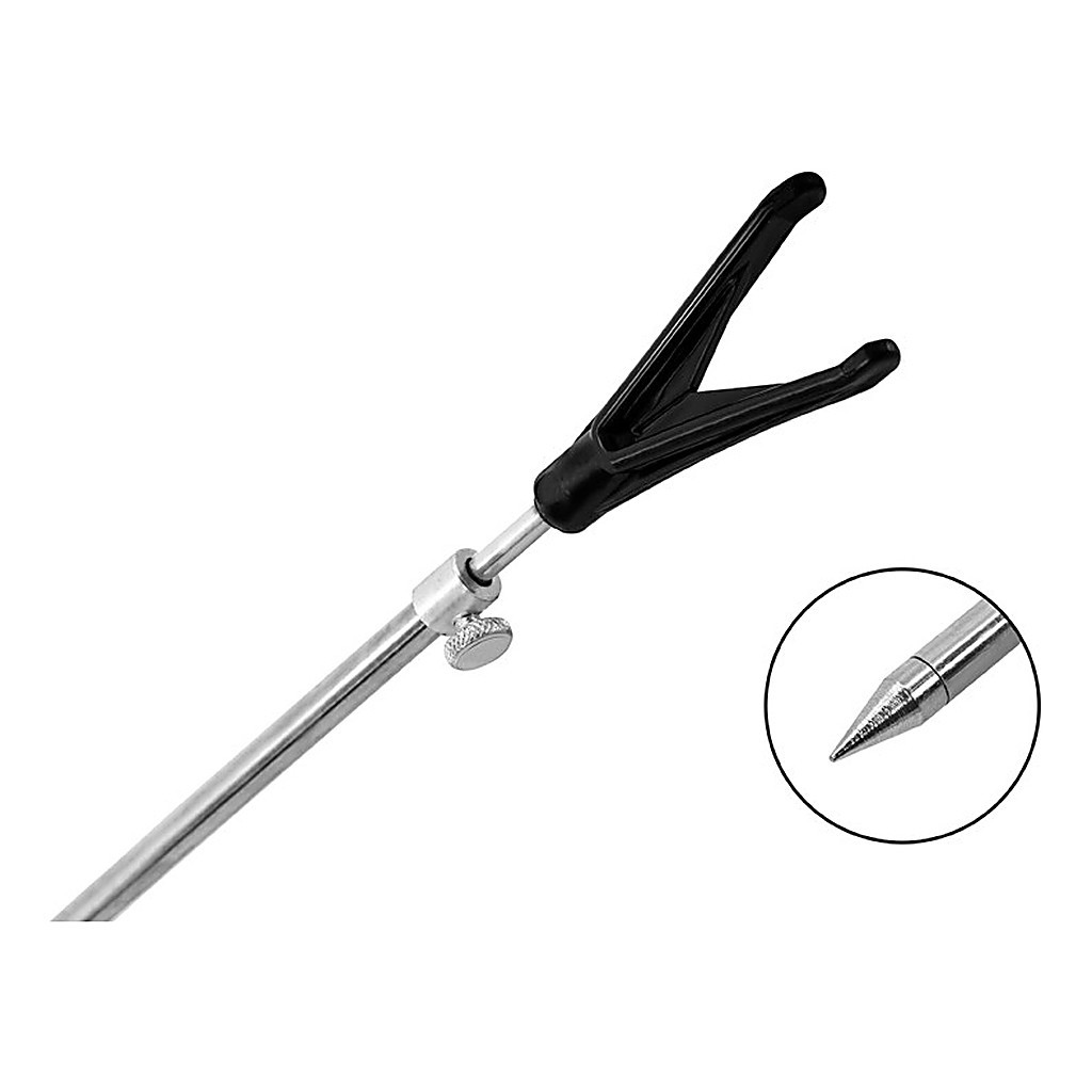 Delphin Steel Telescopic Front Bankstick in der Gruppe Werkzeuge & Zubehör / Rod Pods, Rod Rests & Banksticks / Banksticks bei Sportfiskeprylar.se (900032240r)