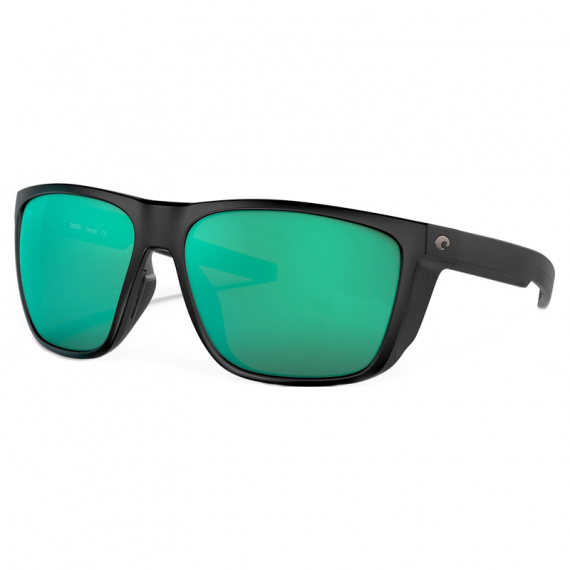 Costa Ferg XL Matte Black - Green Mirror 580G in der Gruppe Kleidung & Schuhe / Sonnenbrillen / Polarisierte Sonnenbrillen bei Sportfiskeprylar.se (90120262)