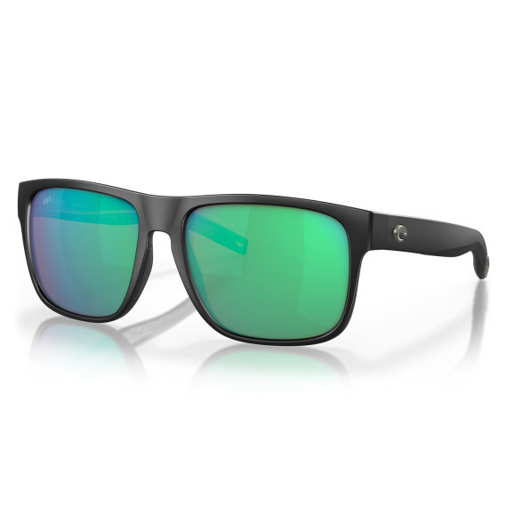 Costa Spearo XL Matte Black - Green Mirror 580G in der Gruppe Kleidung & Schuhe / Sonnenbrillen / Polarisierte Sonnenbrillen bei Sportfiskeprylar.se (90130259)