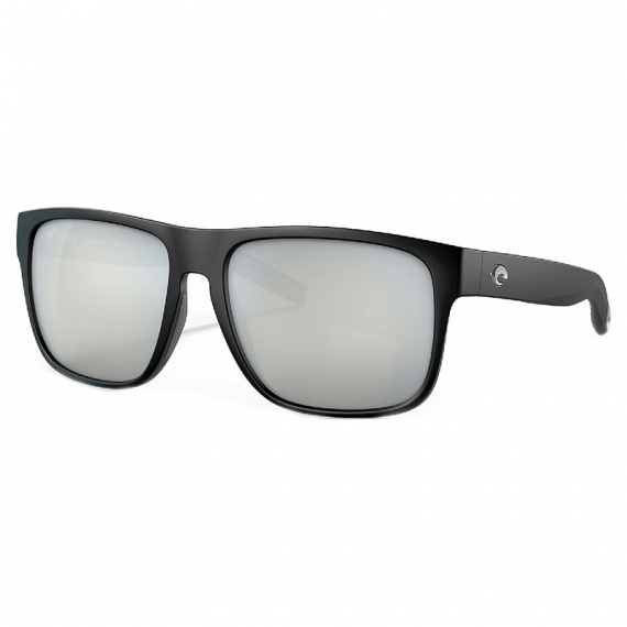Costa Spearo XL Matte Black - Gray Silver Mirror 580G in der Gruppe Kleidung & Schuhe / Sonnenbrillen / Polarisierte Sonnenbrillen bei Sportfiskeprylar.se (90130359)