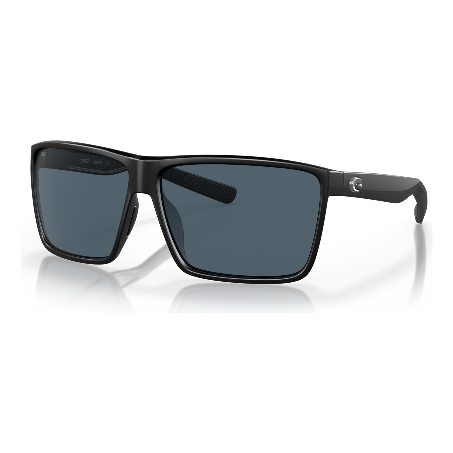 Costa Rincon-Matte Black-Gray 580P in der Gruppe Kleidung & Schuhe / Sonnenbrillen / Polarisierte Sonnenbrillen bei Sportfiskeprylar.se (90183863)