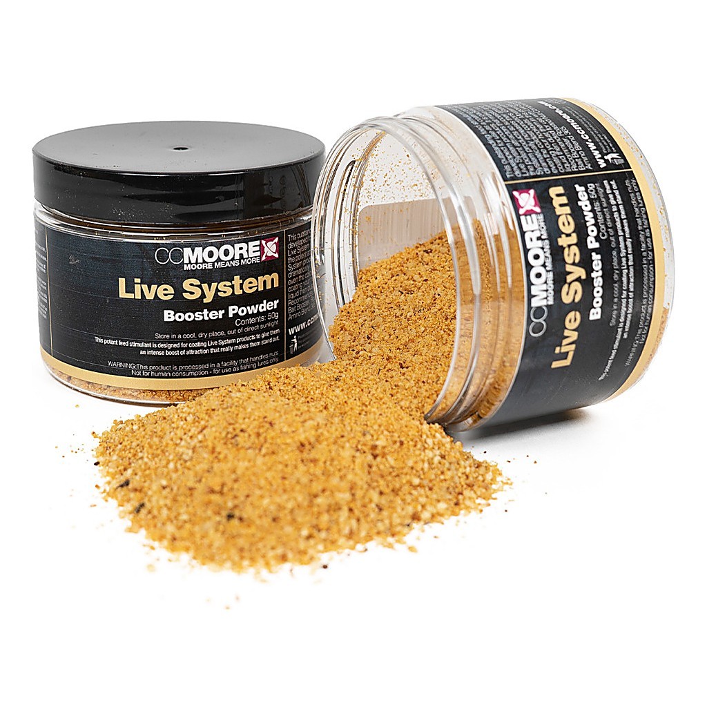 CC Moore Bait Booster Powder 50g in der Gruppe Werkzeuge & Zubehör / Lockstoff & Spray bei Sportfiskeprylar.se (90358r)
