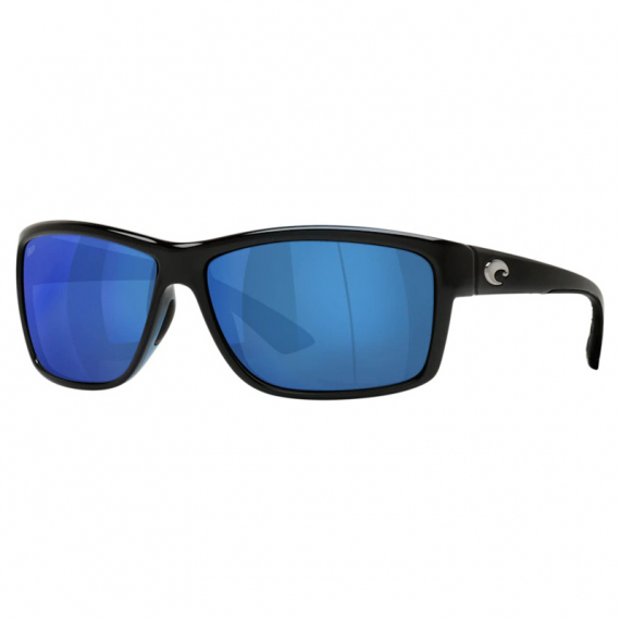 Costa Mag Bay Shiny Black Blue Mirror 580P in der Gruppe Kleidung & Schuhe / Sonnenbrillen / Polarisierte Sonnenbrillen bei Sportfiskeprylar.se (90480463)