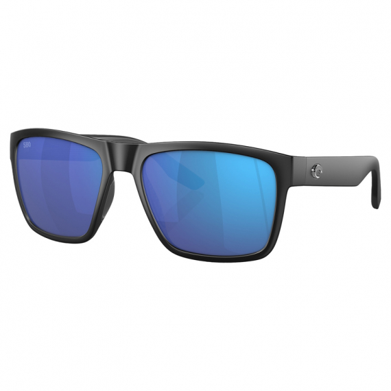 Costa Paunch XL Matte Black Blue Mirror 580G in der Gruppe Kleidung & Schuhe / Sonnenbrillen / Polarisierte Sonnenbrillen bei Sportfiskeprylar.se (90500159)