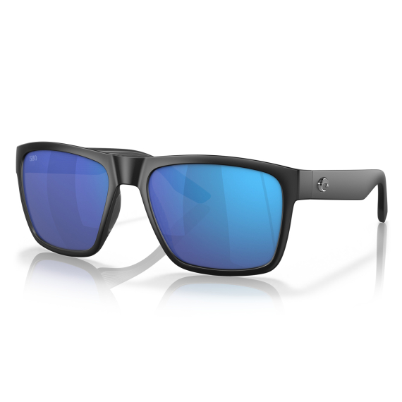 Costa Paunch XL Matte Black Blue Mirror 580G in der Gruppe Kleidung & Schuhe / Sonnenbrillen / Polarisierte Sonnenbrillen bei Sportfiskeprylar.se (90500159)