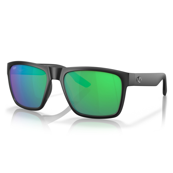Costa Paunch XL Matte Black Green Mirror 580P in der Gruppe Kleidung & Schuhe / Sonnenbrillen / Polarisierte Sonnenbrillen bei Sportfiskeprylar.se (90500259)