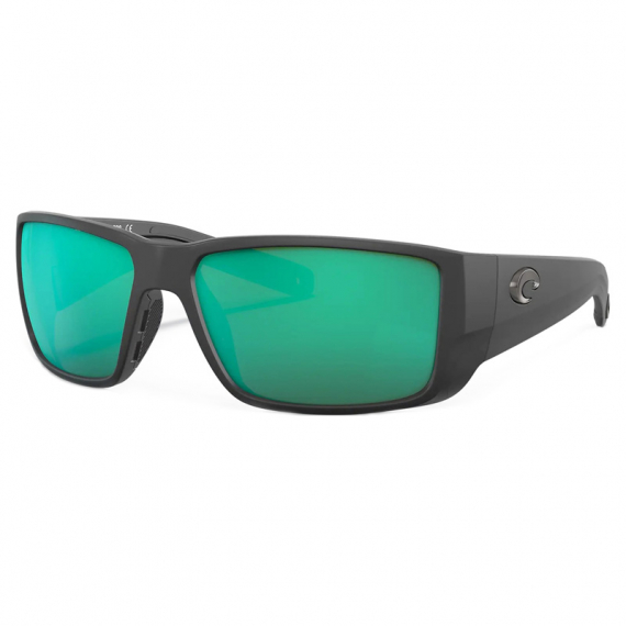 Costa Blackfin Pro Matte Black - Green Mirror 580G in der Gruppe Kleidung & Schuhe / Sonnenbrillen / Polarisierte Sonnenbrillen bei Sportfiskeprylar.se (90780260)