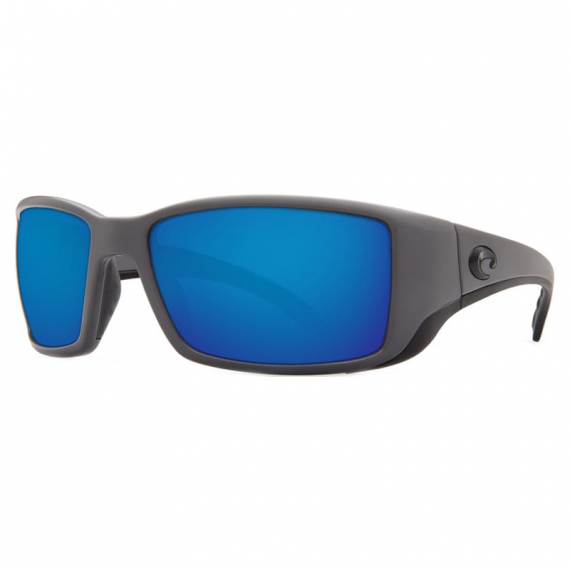 Costa Blackfin Pro Matte Gray - Blue Mirror 580G in der Gruppe Kleidung & Schuhe / Sonnenbrillen / Polarisierte Sonnenbrillen bei Sportfiskeprylar.se (90780960)