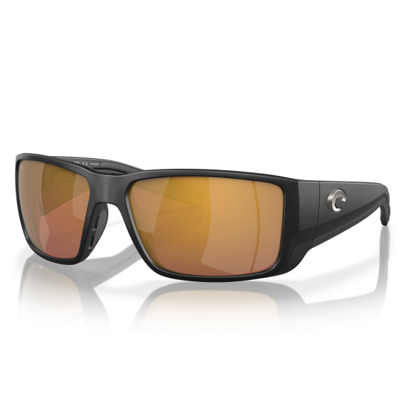 Costa Blackfin Pro Matte Black Gold Mirror 580G in der Gruppe Kleidung & Schuhe / Sonnenbrillen / Polarisierte Sonnenbrillen bei Sportfiskeprylar.se (90781460)