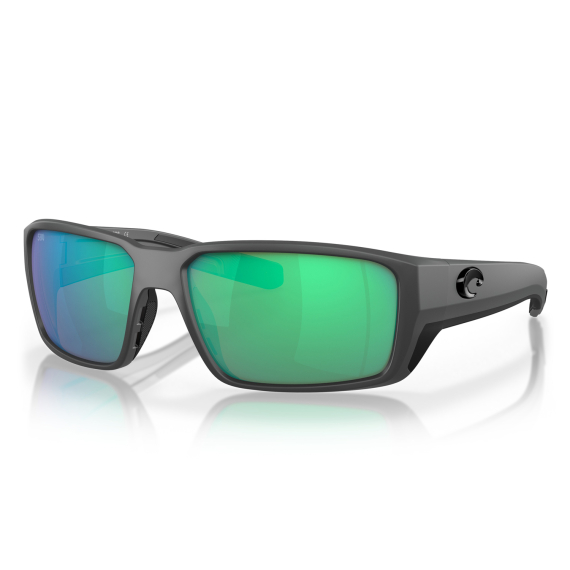 Costa Fantail Pro Matte Gray - Green Mirror 580G in der Gruppe Kleidung & Schuhe / Sonnenbrillen / Polarisierte Sonnenbrillen bei Sportfiskeprylar.se (90791060)
