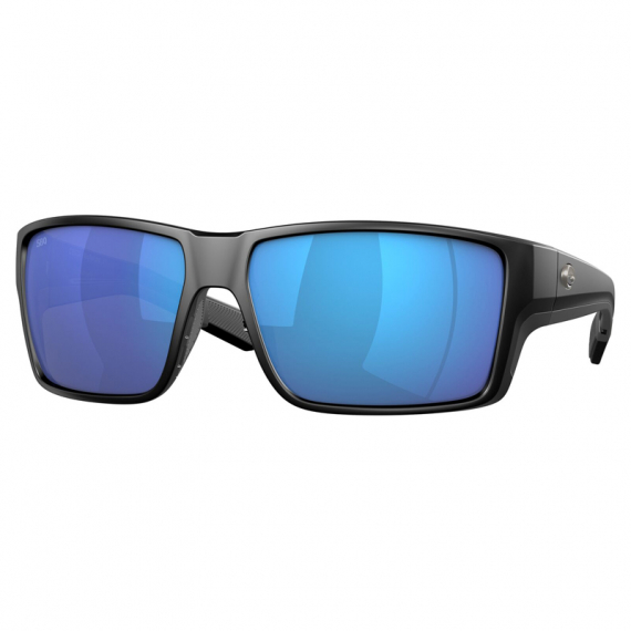 Costa Reefton Pro Matte Black Blue Mirror 580G in der Gruppe Kleidung & Schuhe / Sonnenbrillen / Polarisierte Sonnenbrillen bei Sportfiskeprylar.se (90800163)