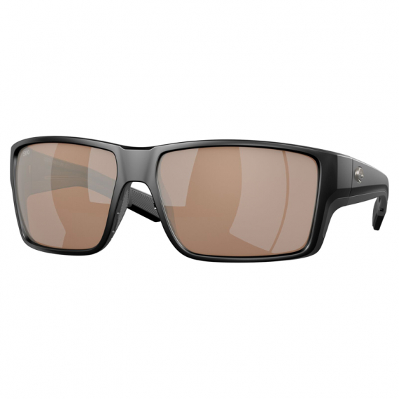 Costa Reefton Pro Matte Black Copper Silver Mirror 580G in der Gruppe Kleidung & Schuhe / Sonnenbrillen / Polarisierte Sonnenbrillen bei Sportfiskeprylar.se (90800363)