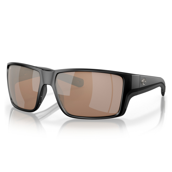 Costa Reefton Pro Matte Black Copper Silver Mirror 580G in der Gruppe Kleidung & Schuhe / Sonnenbrillen / Polarisierte Sonnenbrillen bei Sportfiskeprylar.se (90800363)