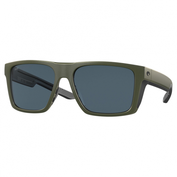 Costa Lido Moss Metallic Gray 580P in der Gruppe Kleidung & Schuhe / Sonnenbrillen / Polarisierte Sonnenbrillen bei Sportfiskeprylar.se (91041257)