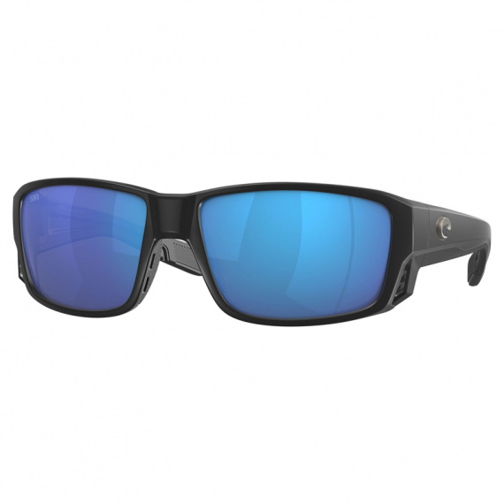 Costa Tuna Alley Pro Matte Black Blue Mirror 580G in der Gruppe Kleidung & Schuhe / Sonnenbrillen / Polarisierte Sonnenbrillen bei Sportfiskeprylar.se (91050160)