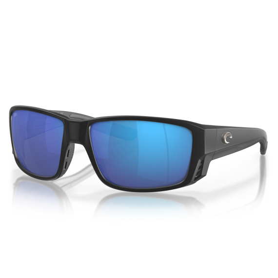 Costa Tuna Alley Pro Matte Black Blue Mirror 580G in der Gruppe Kleidung & Schuhe / Sonnenbrillen / Polarisierte Sonnenbrillen bei Sportfiskeprylar.se (91050160)