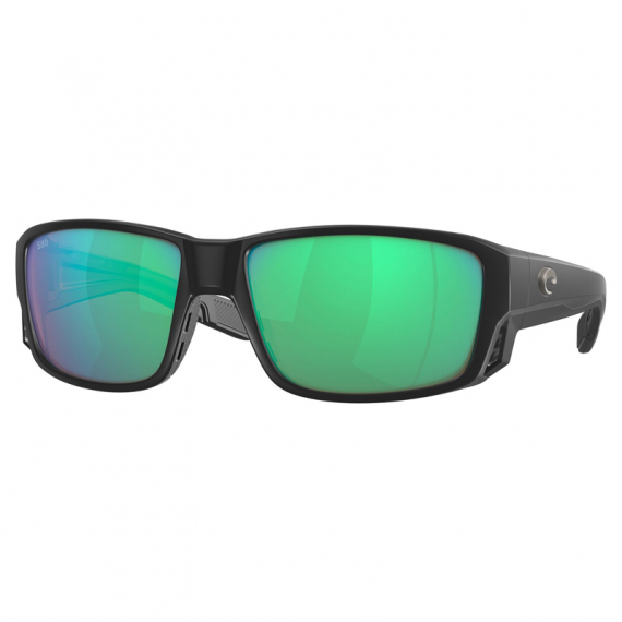 Costa Tuna Alley Pro Matte Black Green Mirror 580G in der Gruppe Kleidung & Schuhe / Sonnenbrillen / Polarisierte Sonnenbrillen bei Sportfiskeprylar.se (91050260)