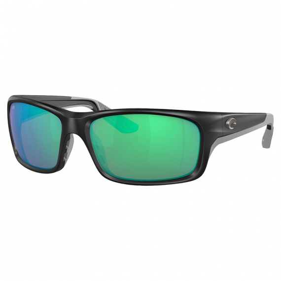Costa Jose Pro Matte Black Green Mirror 580G in der Gruppe Kleidung & Schuhe / Sonnenbrillen / Polarisierte Sonnenbrillen bei Sportfiskeprylar.se (91060262)