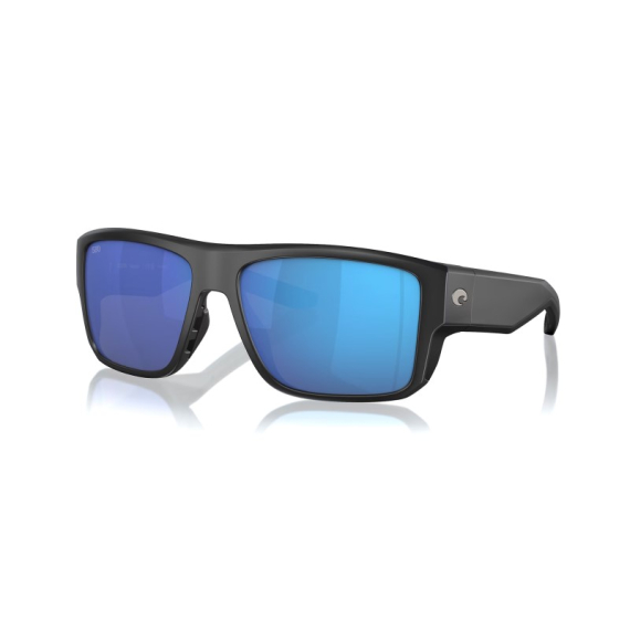 Costa Taxman Matte Black - Blue Mirror 580G in der Gruppe Kleidung & Schuhe / Sonnenbrillen / Polarisierte Sonnenbrillen bei Sportfiskeprylar.se (91160159)