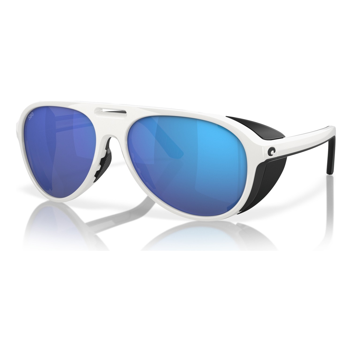 Costa Grand Catalina-Hull White-Blue Mirror 580G in der Gruppe Kleidung & Schuhe / Sonnenbrillen / Polarisierte Sonnenbrillen bei Sportfiskeprylar.se (91170959)