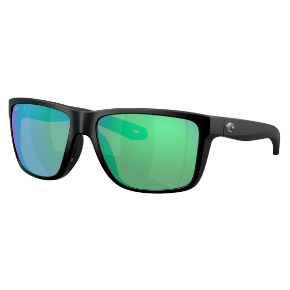 Costa Broadbill II Matte Black - Green Mirror 580G in der Gruppe Kleidung & Schuhe / Sonnenbrillen / Polarisierte Sonnenbrillen bei Sportfiskeprylar.se (91200258)