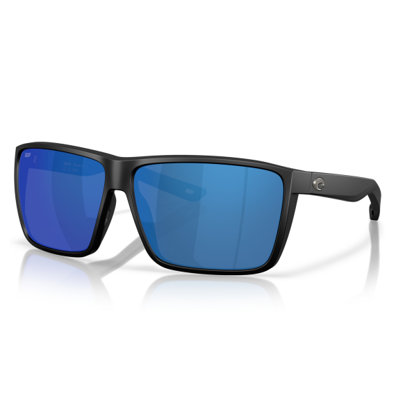 Costa Rincon II Matte Black Blue Mirror 580P in der Gruppe Kleidung & Schuhe / Sonnenbrillen / Polarisierte Sonnenbrillen bei Sportfiskeprylar.se (91210364)