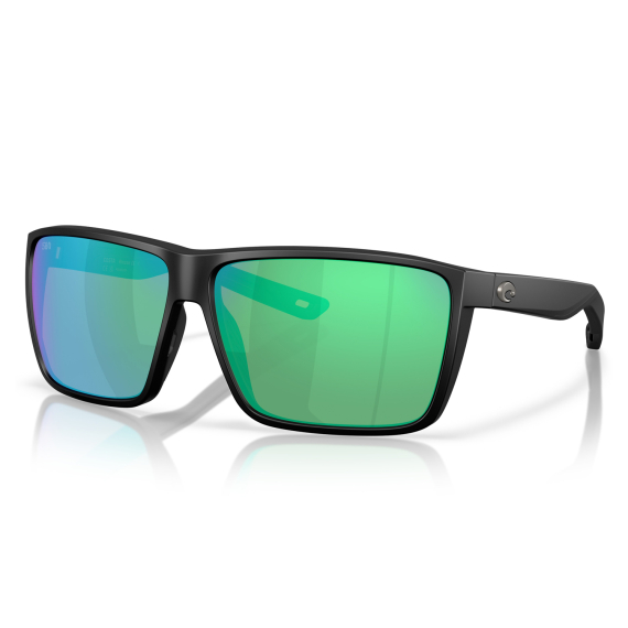 Costa Rincon II Matte Black Green Mirror 580G in der Gruppe Kleidung & Schuhe / Sonnenbrillen / Polarisierte Sonnenbrillen bei Sportfiskeprylar.se (91210464)