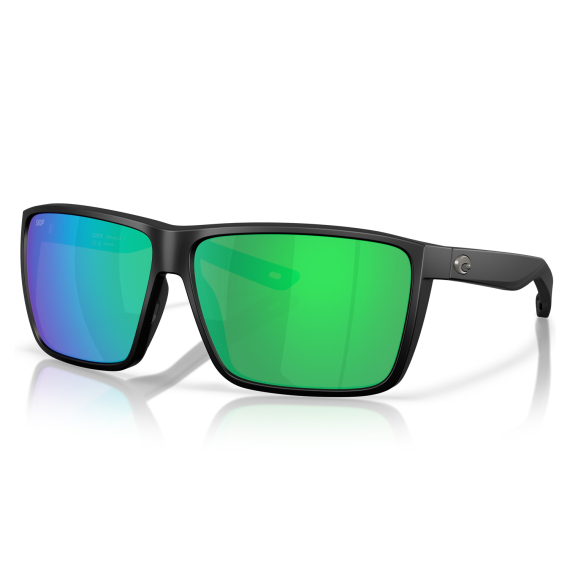 Costa Rincon II Matte Black Green Mirror 580P in der Gruppe Kleidung & Schuhe / Sonnenbrillen / Polarisierte Sonnenbrillen bei Sportfiskeprylar.se (91210564)