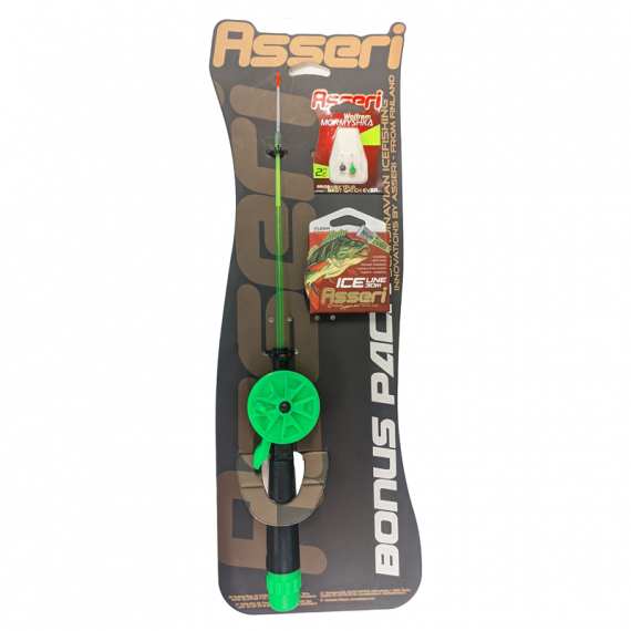 Asseri Ice Fishing Set med Mormyskha in der Gruppe Angelmethoden / Eisangeln / Eisangel Sets / Eis Jigging Set bei Sportfiskeprylar.se (915-SET-1)