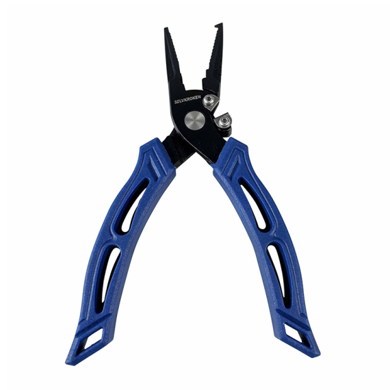 Sølvkroken Foceps w/ splinring opener in der Gruppe Werkzeuge & Zubehör / Zangen & Scheren / Sprengring Zangen bei Sportfiskeprylar.se (932001SK)