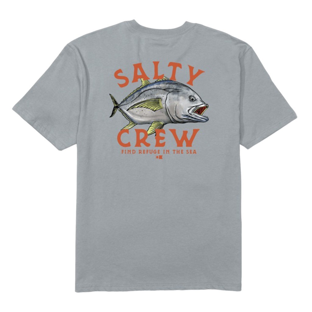 Salty Crew Ulua Classic Ss Tee QUARRY in der Gruppe Kleidung & Schuhe / Kleidung / T-shirts bei Sportfiskeprylar.se (9334966011758r)