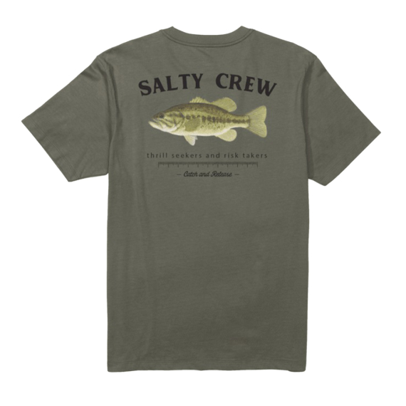 Salty Crew Bigmouth Premium S/S Tee Dusty Olive in der Gruppe Kleidung & Schuhe / Kleidung / T-shirts bei Sportfiskeprylar.se (9334966199586r)