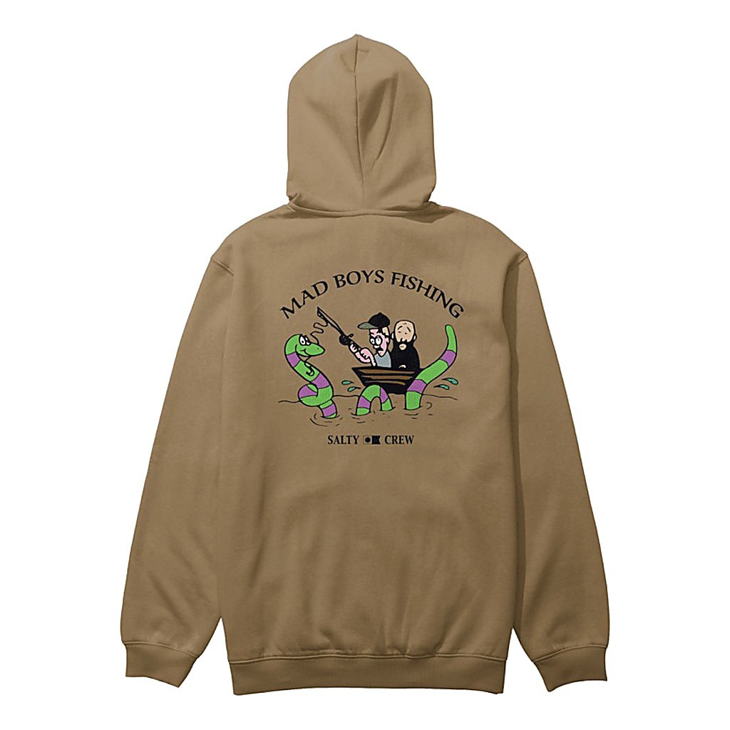 Salty Crew X Mad Boys Hoodie Dijon in der Gruppe Kleidung & Schuhe / Kleidung / T-shirts bei Sportfiskeprylar.se (9334966200565r)