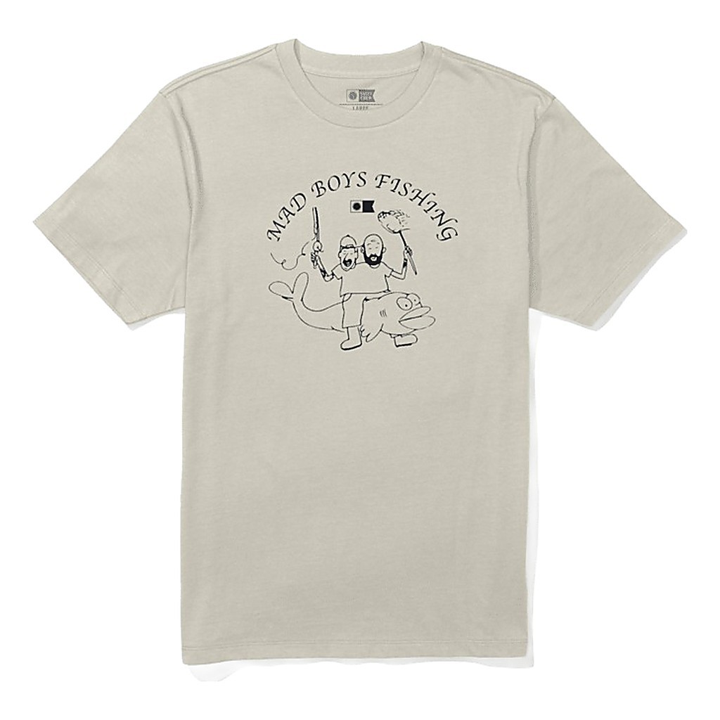 Salty Crew X Mad Boys Adventure 1 Tee Moonbeam in der Gruppe Kleidung & Schuhe / Kleidung / T-shirts bei Sportfiskeprylar.se (9334966205263r)