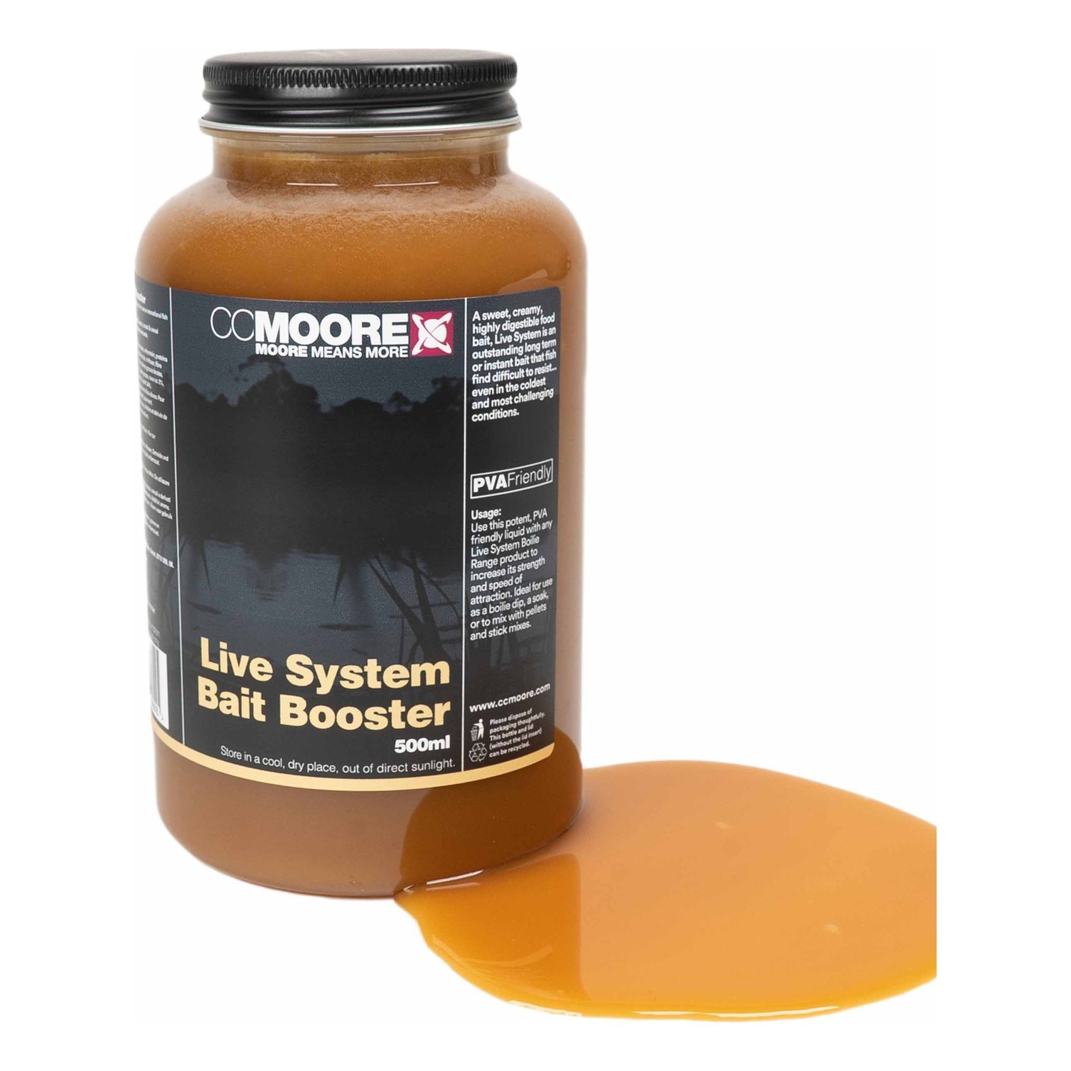 CC Moore Bait Booster 500ml in der Gruppe Werkzeuge & Zubehör / Lockstoff & Spray bei Sportfiskeprylar.se (95281r)