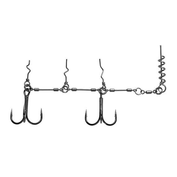 BKK Chain-21 Stinger Rig in der Gruppe Haken & Zubehör / Stinger & Stinger Zubehör / Stingers bei Sportfiskeprylar.se (A-EU-0134r)