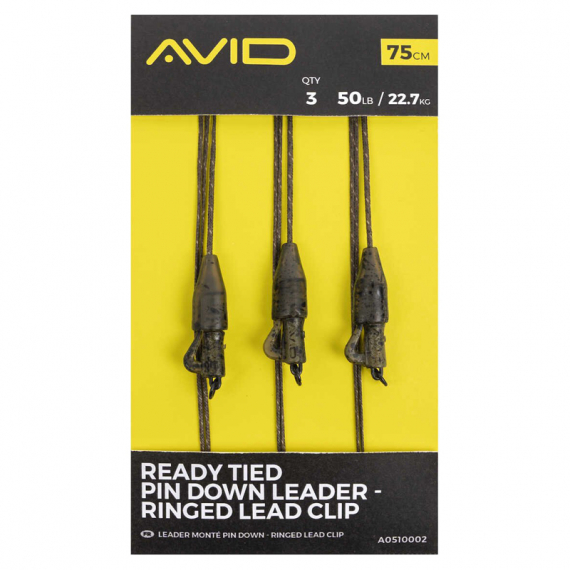 Avid Ready Tied Pin Down Leader - Heli/Chod in der Gruppe Haken & Zubehör / Rig Zubehör / Lead Clips bei Sportfiskeprylar.se (A0510001)