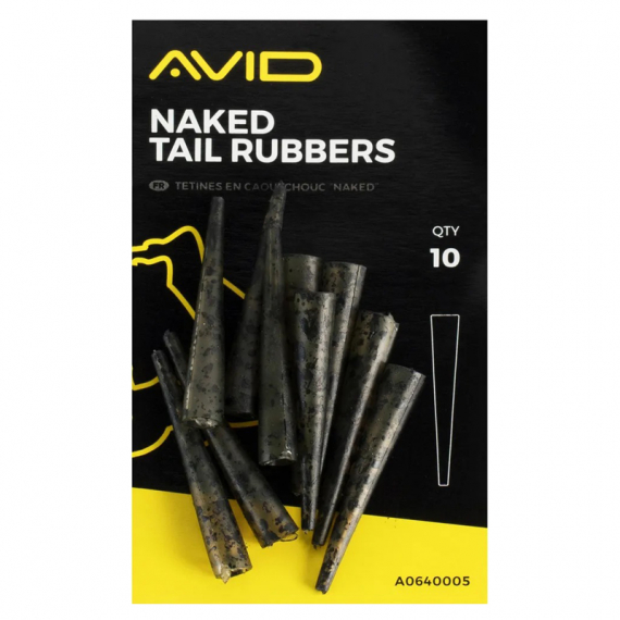 Avid Terminal Tackle Naked Tail Rubber in der Gruppe Haken & Zubehör / Rig Zubehör / Schrumpfschlauch & Sleeves bei Sportfiskeprylar.se (A0640005)