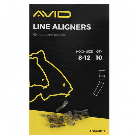 Avid Terminal Tackle Line Aligners (10pcs) in der Gruppe Haken & Zubehör / Rig Zubehör / Schrumpfschlauch & Sleeves bei Sportfiskeprylar.se (A0640017)
