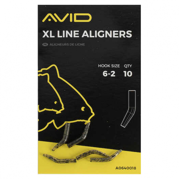 Avid Terminal Tackle XL Line Aligners (10pcs) in der Gruppe Haken & Zubehör / Rig Zubehör / Schrumpfschlauch & Sleeves bei Sportfiskeprylar.se (A0640018)
