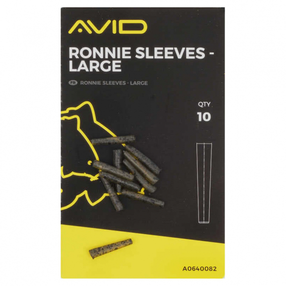 Avid Ronnie Sleeve - Large (10pcs) in der Gruppe Haken & Zubehör / Rig Zubehör / Schrumpfschlauch & Sleeves bei Sportfiskeprylar.se (A0640082)