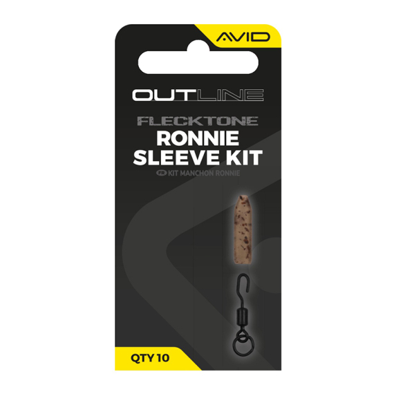 Avid Outline FleckTone Ronnie Sleeve Kit in der Gruppe Haken & Zubehör / Rig Zubehör / Andere Rig-Zubehör bei Sportfiskeprylar.se (A0640106)