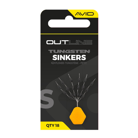 Avid Outline Tungsten Sinkers in der Gruppe Haken & Zubehör / Rig Zubehör / Andere Rig-Zubehör bei Sportfiskeprylar.se (A0640113r)