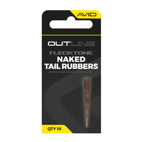 Avid Outline FleckTone Naked Tail Rubber in der Gruppe Haken & Zubehör / Rig Zubehör / Andere Rig-Zubehör bei Sportfiskeprylar.se (A0640120)
