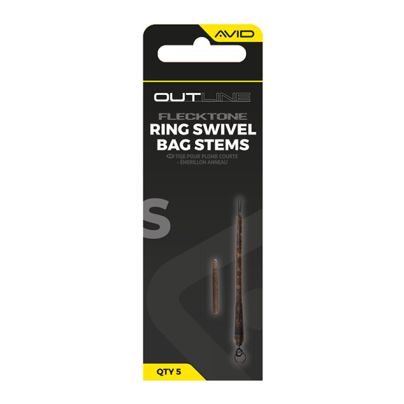 Avid Outline FleckTone Bag Stem Ring Swivel in der Gruppe Haken & Zubehör / Rig Zubehör / Andere Rig-Zubehör bei Sportfiskeprylar.se (A0640126r)