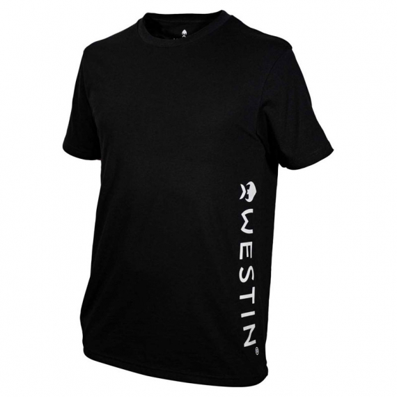 Westin Vertical T-Shirt Black in der Gruppe Kleidung & Schuhe / Kleidung / T-shirts bei Sportfiskeprylar.se (A114-386-Sr)