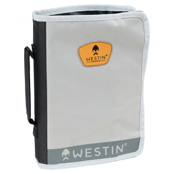 Westin W3 Rig Wallet Medium Grey/Black in der Gruppe Verwahrung / Angeltaschen / Vorfachtasche bei Sportfiskeprylar.se (A120-389-M)